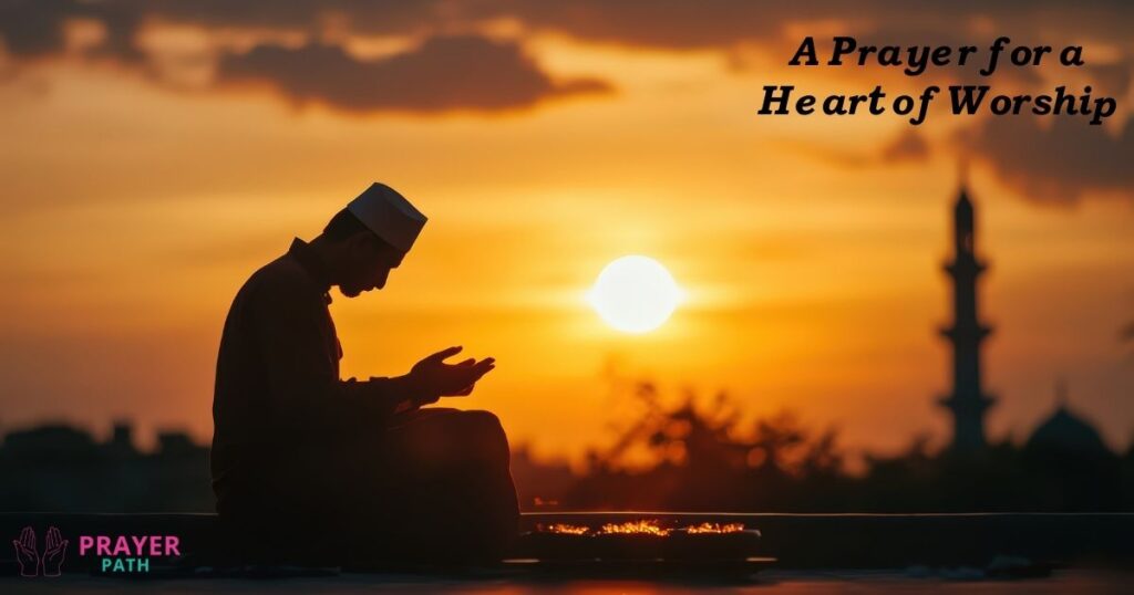 A Prayer for a Heart of Worship