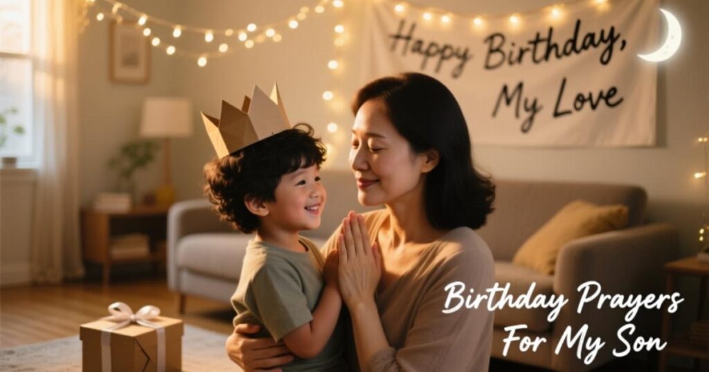 Birthday Prayers For My Son