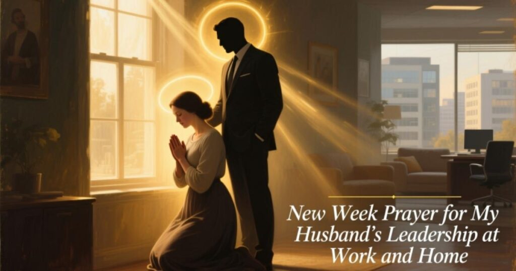 New Week Prayer for My Husband’s Leadership at Work and Home New Week Prayer for My Husband’s Leadership at Work and Home