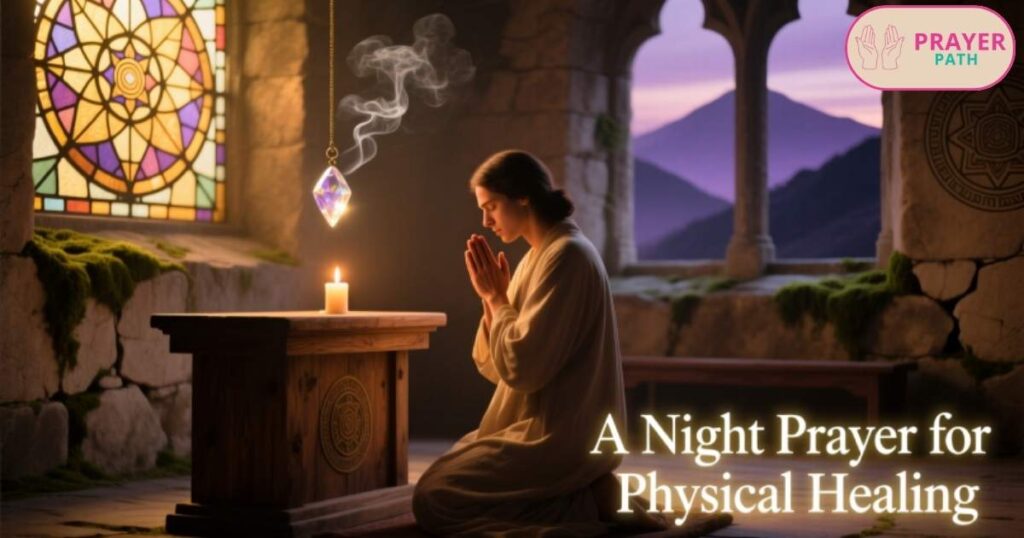 A Night Prayer for Physical Healing