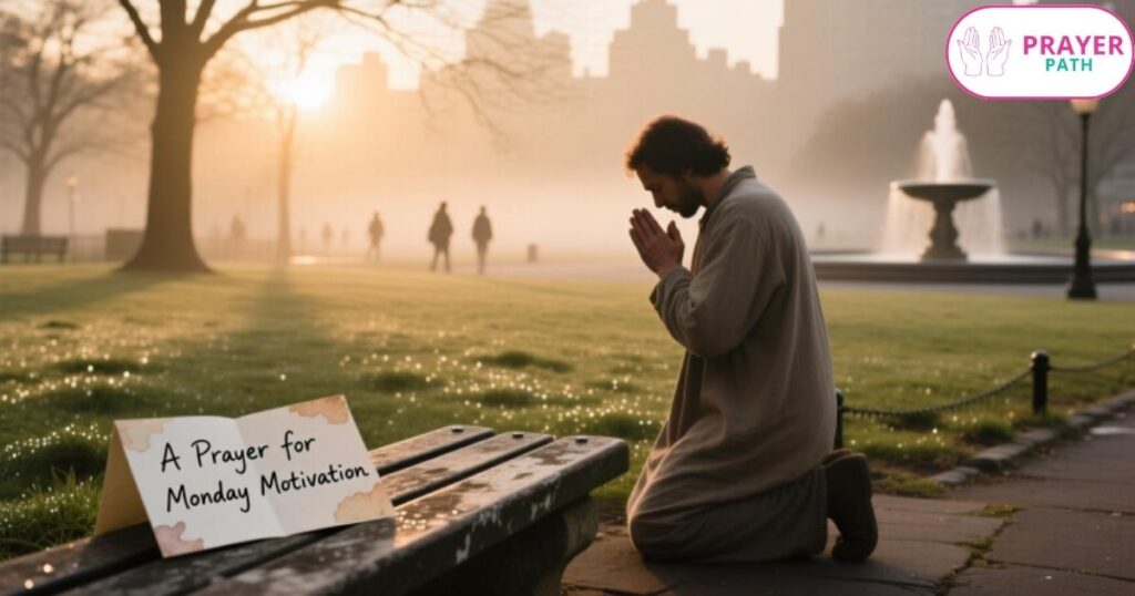 A Prayer for Monday Motivation