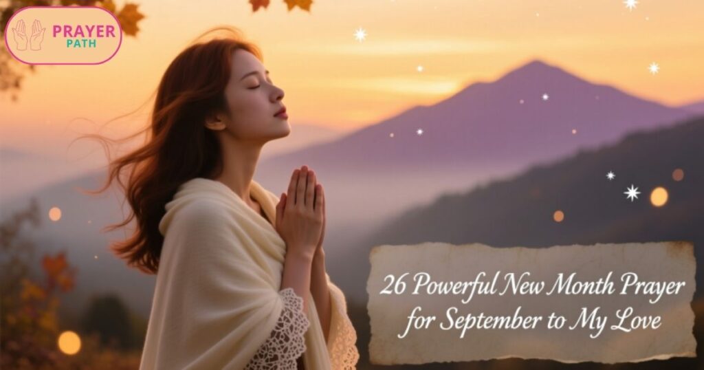 New Month Prayer for September to My Love