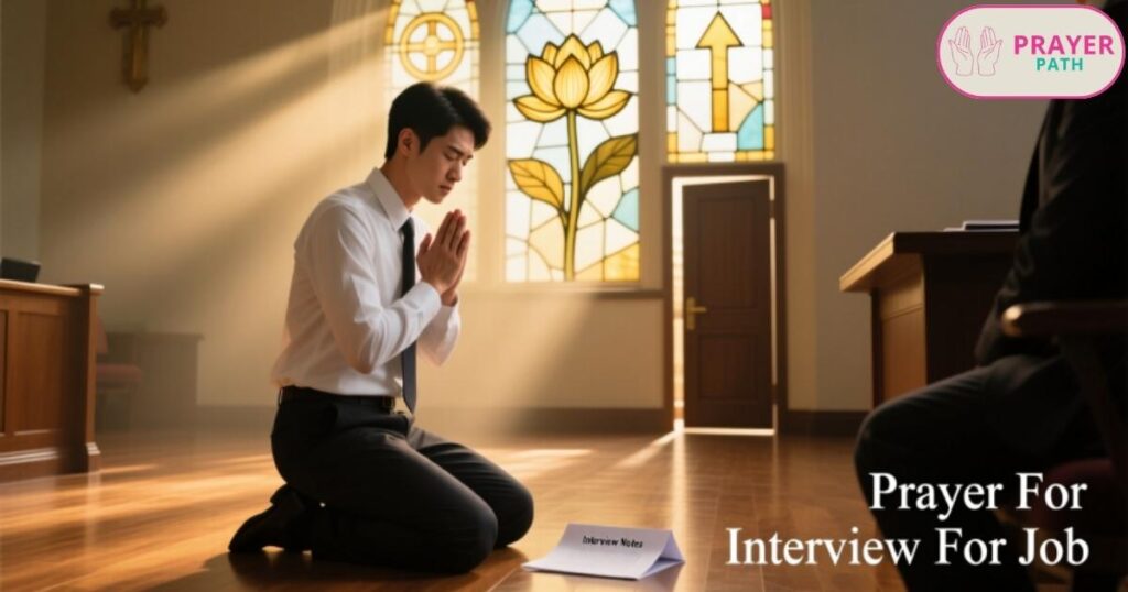 Prayer For Interview For Job