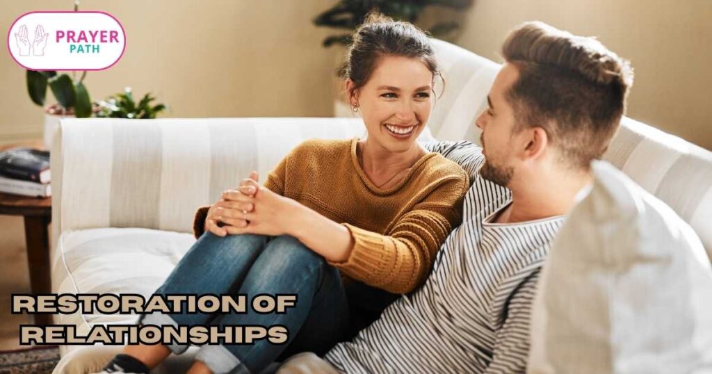 Restoration of Relationships