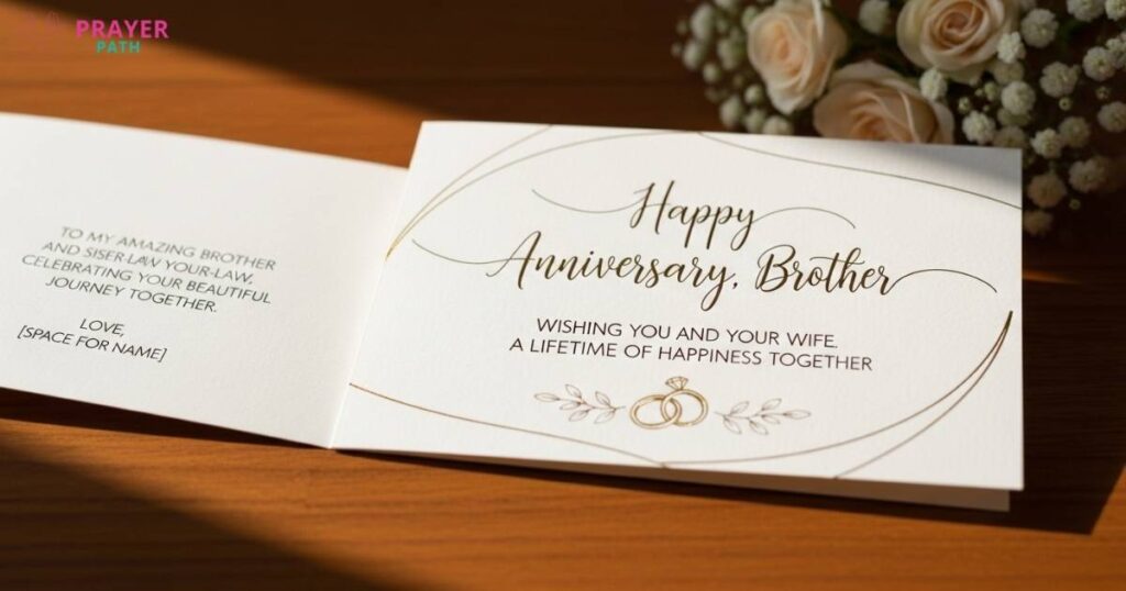 Anniversary Wishes for Brother