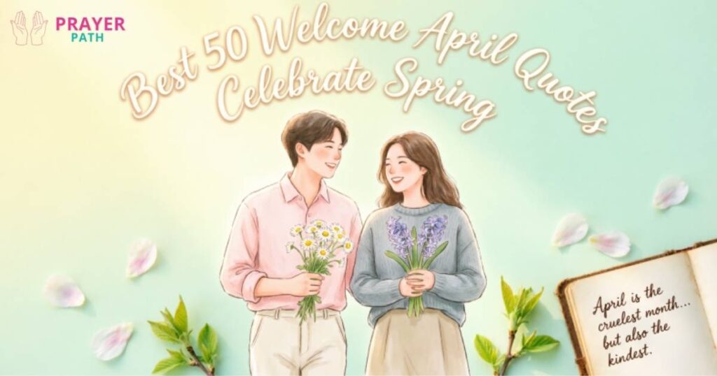 Best 50 Welcome April Quotes Celebrate Spring 2 April Quotes