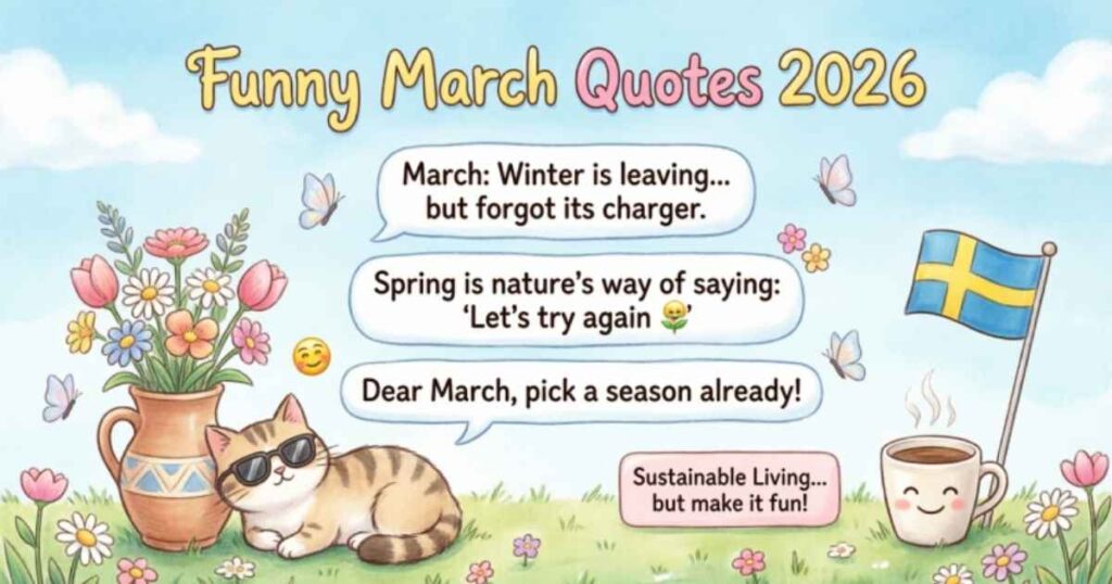 50+ Inspiring March Quotes 2026 3 Funny March Quotes 2026