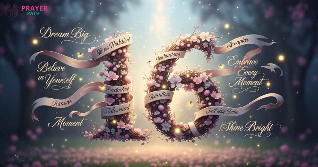 Inspirational 16th Birthday Wishes