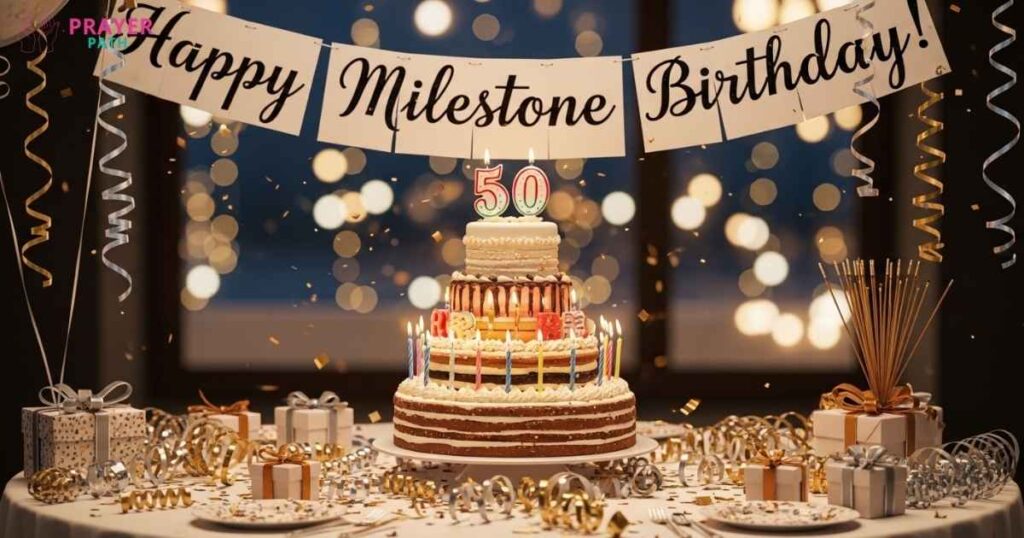 Milestone birthday wishes